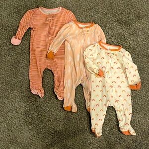 3 - pack baby sleepers
